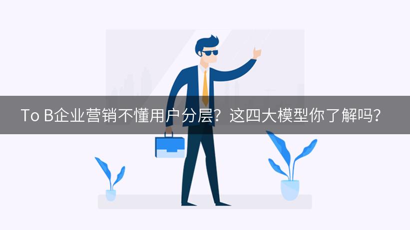 To B企业营销不懂用户分层？这四大模型你了解吗？