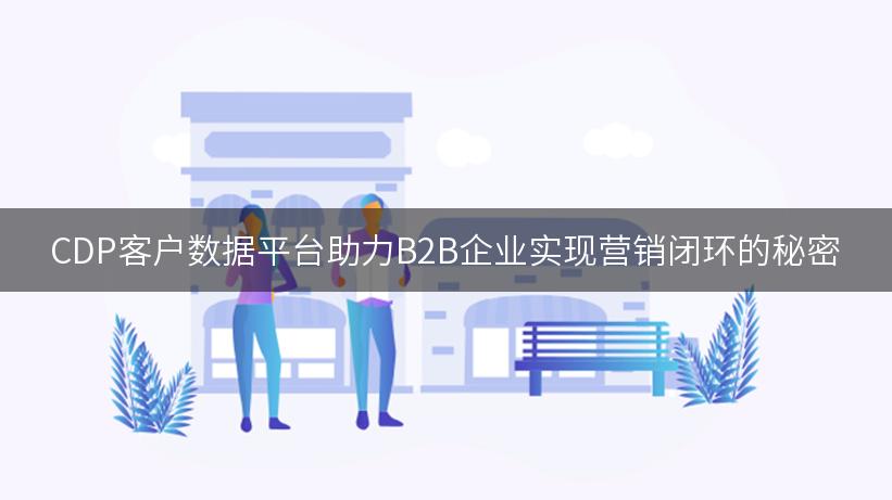 CDP客户数据平台助力B2B企业实现营销闭环的秘密