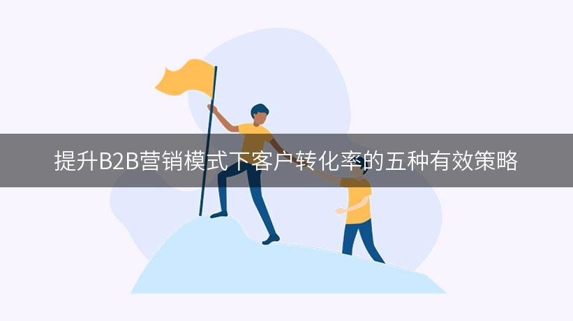 提升B2B营销模式下客户转化率的五种有效策略