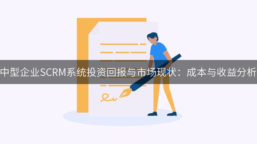 中型企业SCRM系统投资回报与市场现状：成本与收益分析