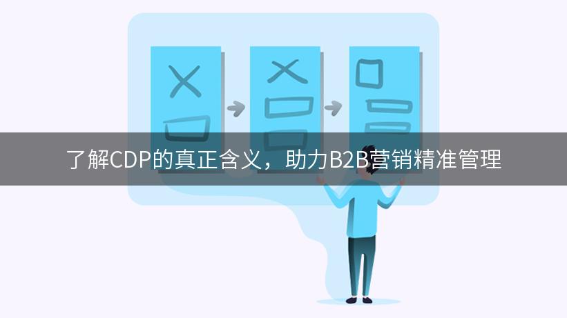 了解CDP的真正含义，助力B2B营销精准管理