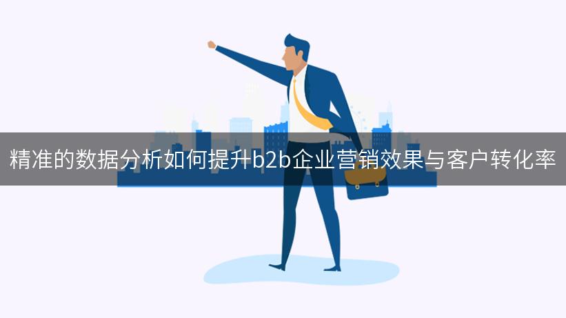 精准的数据分析如何提升b2b企业营销效果与客户转化率