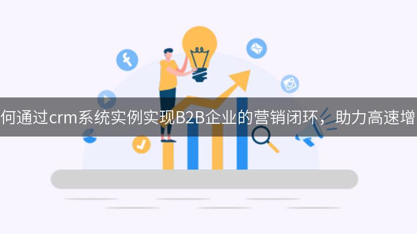 如何通过crm系统实例实现B2B企业的营销闭环，助力高速增长