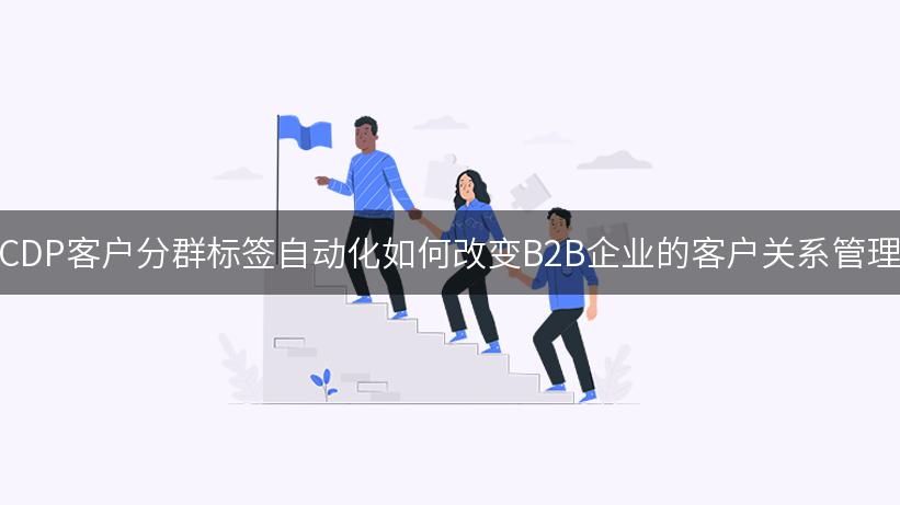 CDP客户分群标签自动化如何改变B2B企业的客户关系管理