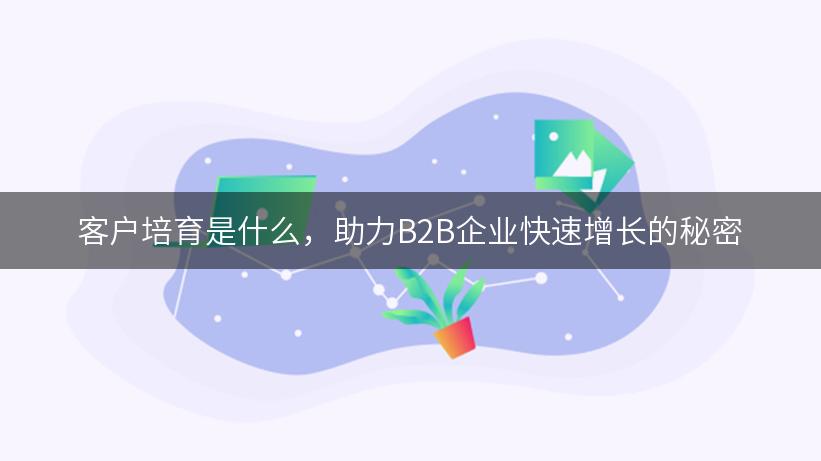 客户培育是什么，助力B2B企业快速增长的秘密