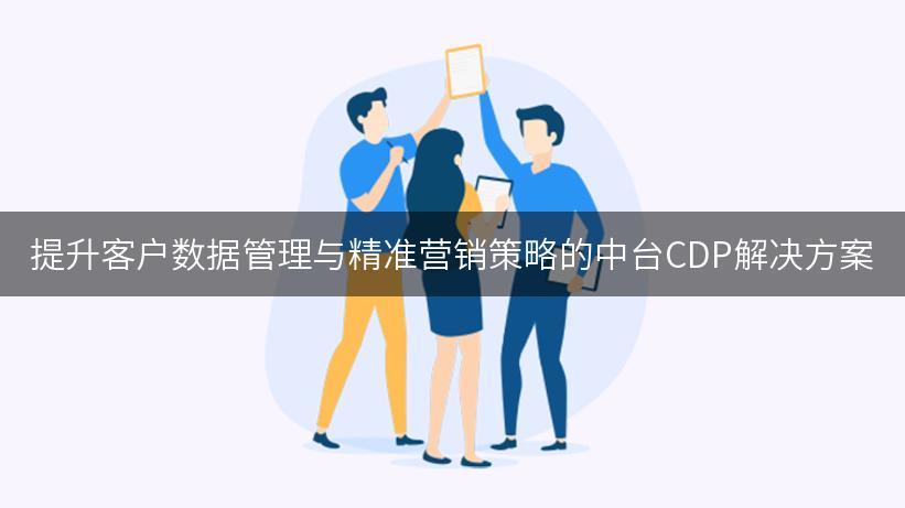 提升客户数据管理与精准营销策略的中台CDP解决方案