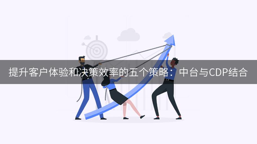 提升客户体验和决策效率的五个策略：中台与CDP结合