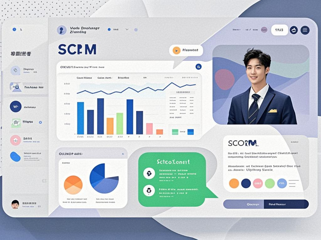 SCRM系统示意图