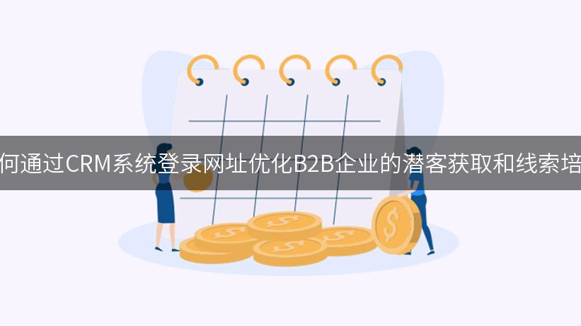 如何通过CRM系统登录网址优化B2B企业的潜客获取和线索培育