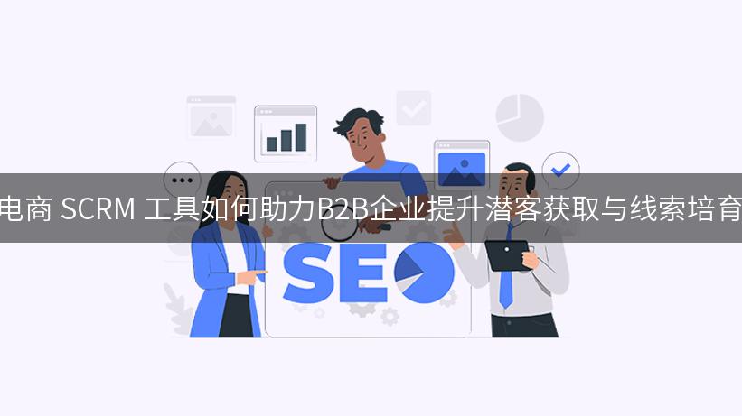 电商 SCRM 工具如何助力B2B企业提升潜客获取与线索培育