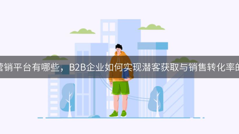 网络营销平台有哪些，B2B企业如何实现潜客获取与销售转化率的提升