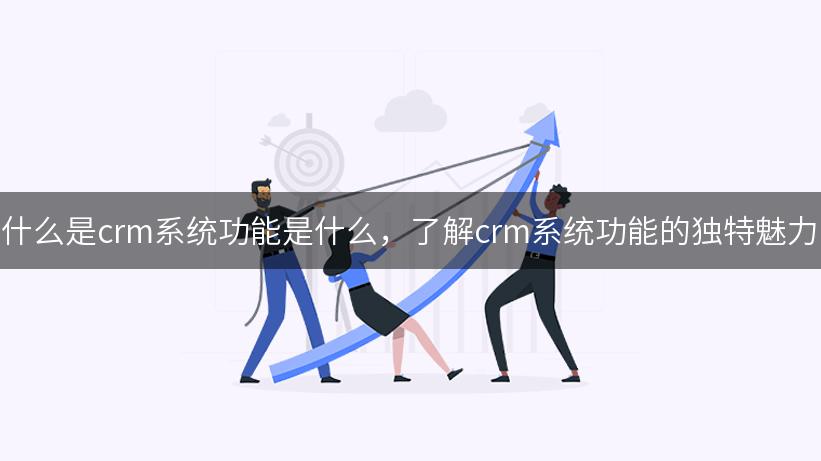 什么是crm系统功能是什么，了解crm系统功能的独特魅力