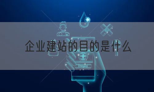 企业建站的目的是什么(图1)