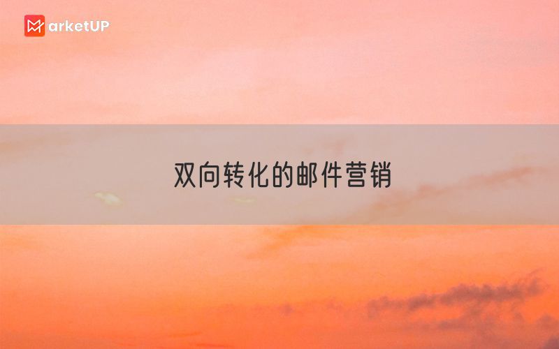 双向转化的邮件营销
(图1)