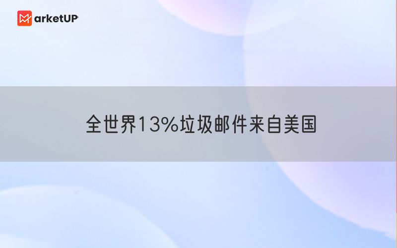 全世界13%垃圾邮件来自美国
(图1)