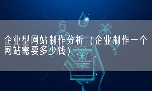 企业型网站制作分析（企业制作一个网站需要多少钱）(图1)