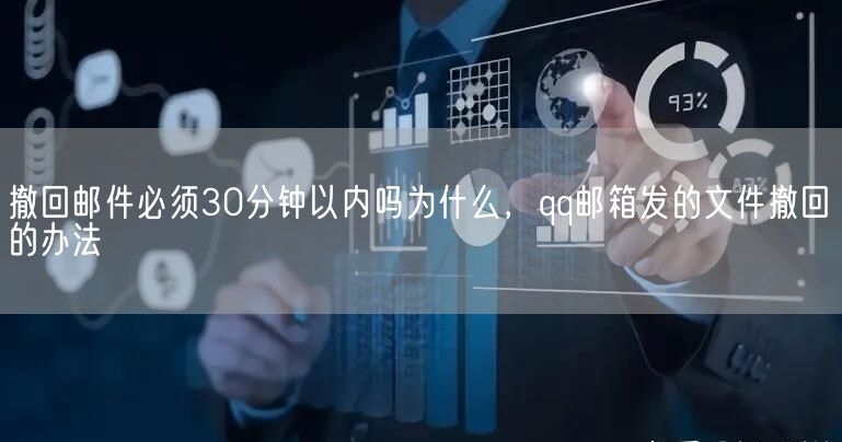 撤回邮件必须30分钟以内吗为什么，qq邮箱发的文件撤回的办法(图1)