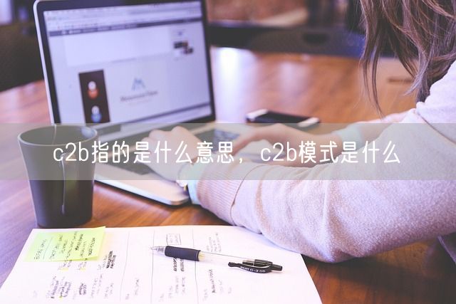 c2b指的是什么意思，c2b模式是什么(图1)