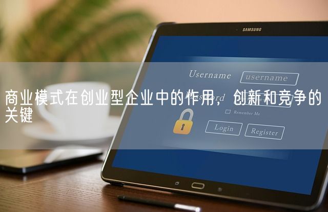 商业模式在创业型企业中的作用，创新和竞争的关键(图1)