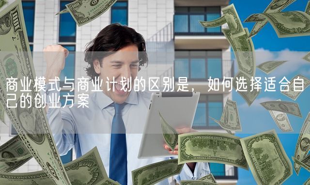 商业模式与商业计划的区别是，如何选择适合自己的创业方案(图1)