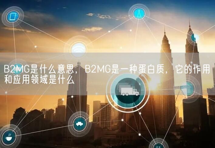 B2MG是什么意思，B2MG是一种蛋白质，它的作用和应用领域是什么(图1)