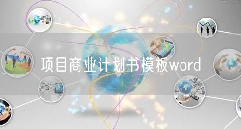 项目商业计划书模板word(图1)