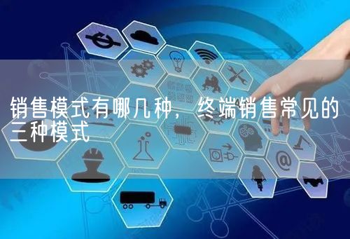 销售模式有哪几种，终端销售常见的三种模式(图1)