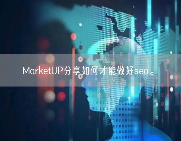 MarketUP分享如何才能做好seo。(图1)