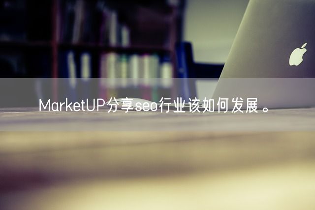 MarketUP分享seo行业该如何发展。(图1)