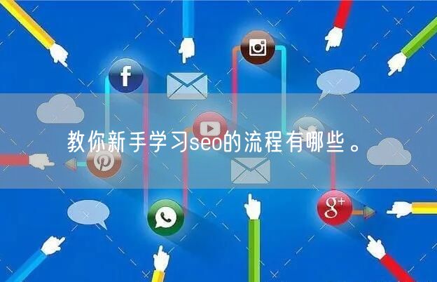 教你新手学习seo的流程有哪些。(图1)