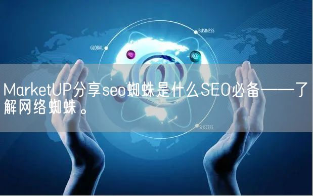 MarketUP分享seo蜘蛛是什么SEO必备——了解网络蜘蛛。(图1)