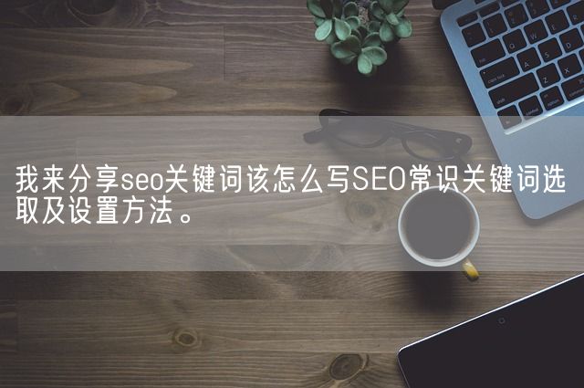 我来分享seo关键词该怎么写SEO常识关键词选取及设置方法。(图1)