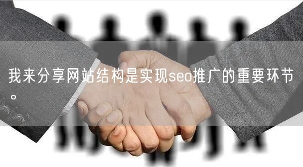 我来分享网站结构是实现seo推广的重要环节。(图1)