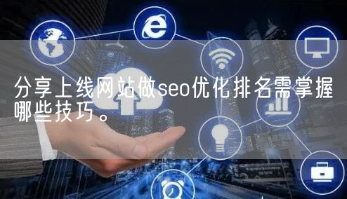 分享上线网站做seo优化排名需掌握哪些技巧。(图1)