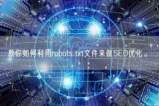 教你如何利用robots.txt文件来做SEO优化。(图1)