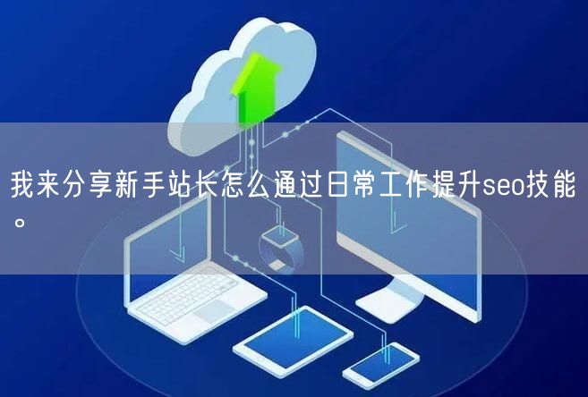 我来分享新手站长怎么通过日常工作提升seo技能。(图1)