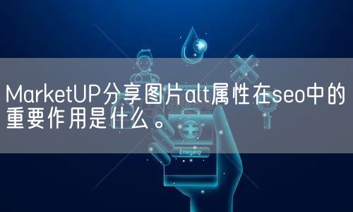 MarketUP分享图片alt属性在seo中的重要作用是什么。(图1)