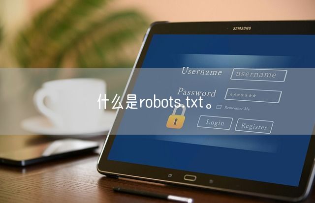 什么是robots.txt。(图1)