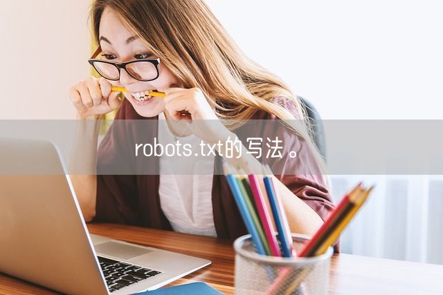 robots.txt的写法。(图1)