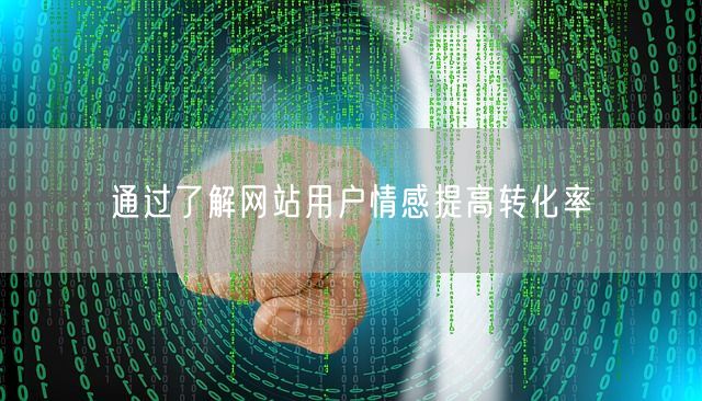 通过了解网站用户情感提高转化率(图1)