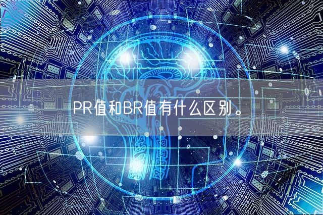 PR值和BR值有什么区别。(图1)