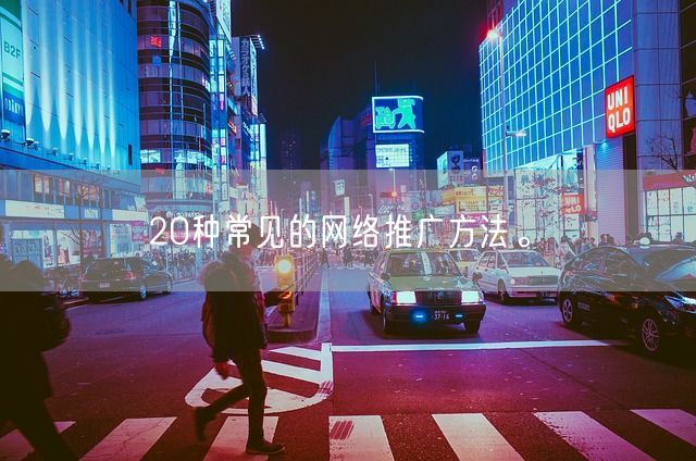 20种常见的网络推广方法。(图1)