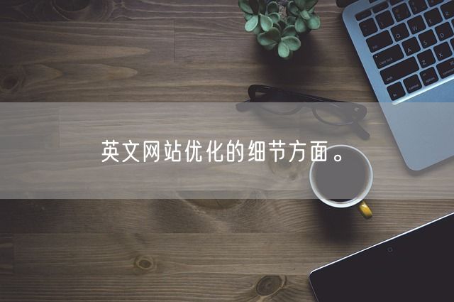 英文网站优化的细节方面。(图1)