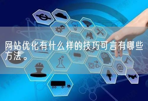 网站优化有什么样的技巧可言有哪些方法。(图1)