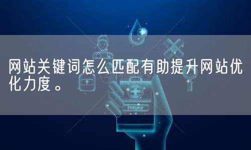 网站关键词怎么匹配有助提升网站优化力度。(图1)